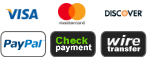 Bank-wire or Check Payments