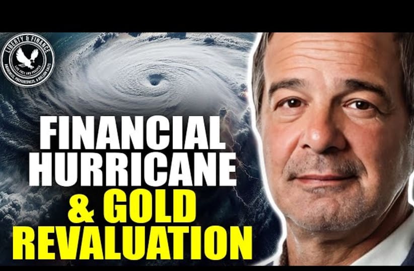 Financial Hurricane and Gold Revaluation Storm YouTube Thumbnail