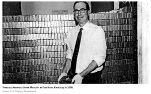 Man at Fort Knox Treasury