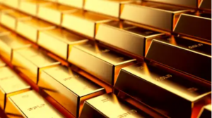 Rows of Large Gold Bars