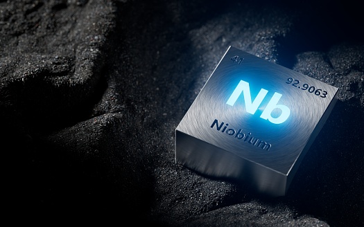 Niobium periodic table element, mining, science, nature, innovation, chemical elements used in physics and other sciences