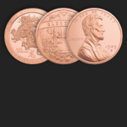 5 oz Copper Bullion Rounds