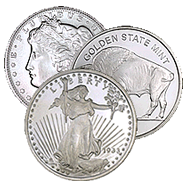 1 oz Silver Coins & Silver Rounds For Sale Online