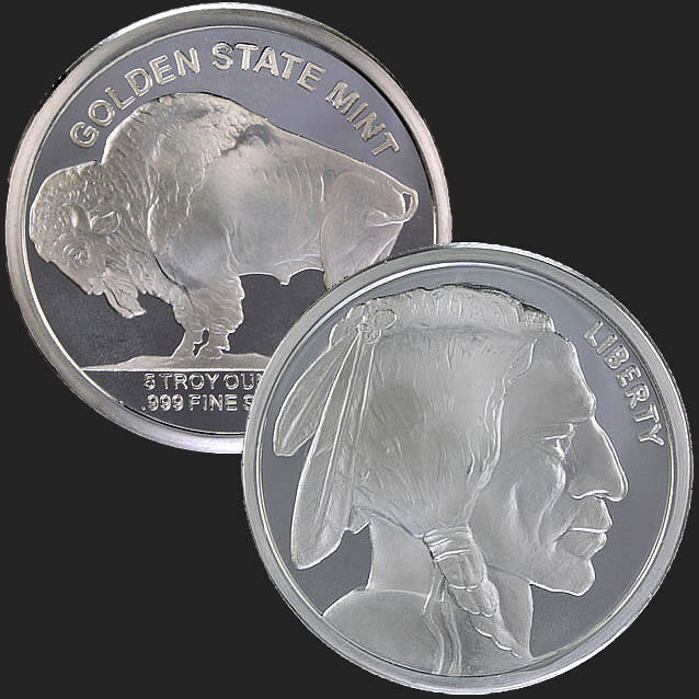 Buffalo 5 Oz Silver Round 5 Oz Silver Round