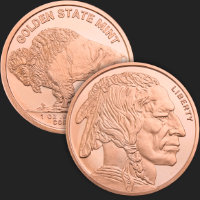 1 oz Buffalo Copper Round