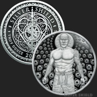 1 oz Cosmic Rogan Proof Silver Shield MiniMintage Silver Round