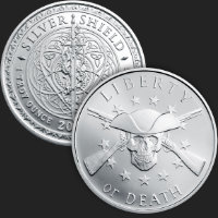 1 oz Liberty or Death BU Silver Round 2024