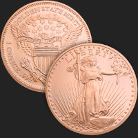 1 oz Saint-Gaudens Copper Round