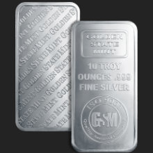 10 oz Golden State Mint Silver Bar