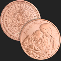 1 oz Joy to the World Copper Round 2024