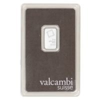 2.5 Gram Valcambi Platinum Bar (In Assay)