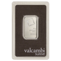 20 Gram Valcambi Platinum Bar (In Assay)