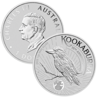 2025 1 oz Australian Silver Kookaburra Coin BU