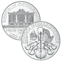 2025 1 oz Austrian Silver Philharmonic Coin BU