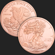 5 oz Walking Liberty Copper Round