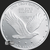 1 oz Standing Liberty Silver Round Bullion Reverse