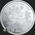 Excellent Snowflakes Ribbon 2024 Back Reverse 1 oz Silver .999 Fine Round