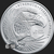 1 oz GSM Silver Eagle .999 fine round Obverse