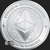 1 oz Silver Ethereum Cryptocurrency .999 fine round Obverse