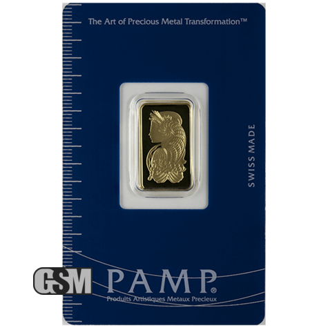 5 Gram Gold Bar Pamp