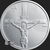 Silver Shield 1 oz Silver Crucifixion BU .999 Fine Obverse