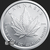 2025 Silver Shield 1 oz Silver Cannabis BU Obverse