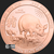 5 oz Year of the Pig Copper Golden State Mint Obverse