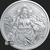 1 oz Christ is Coming Silver Shield at Golden State Mint Obverse