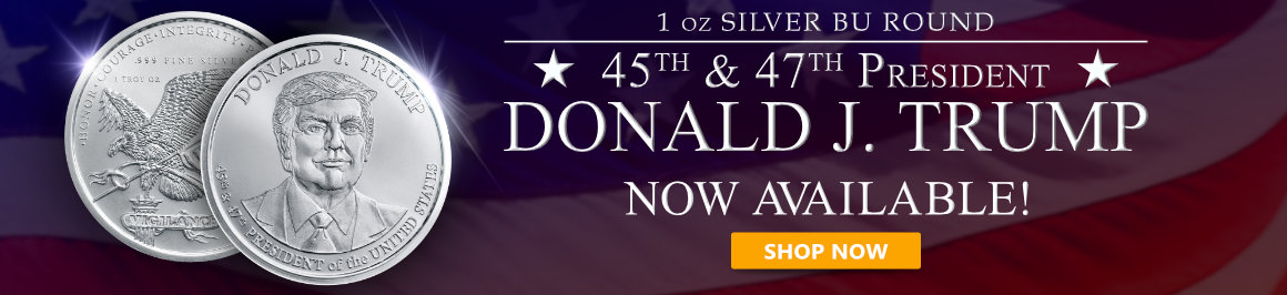 1 oz 45th & 47th President Trump Silver Round